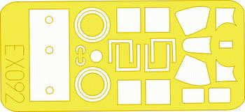 Eduard EX092 1/48 Mask F4F for Tamiya Canopy Mask Set