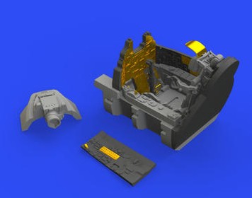 Eduard 672235 1/72 Aircraft- MiG21PF Cockpit for EDU (Photo-Etch & Resin)