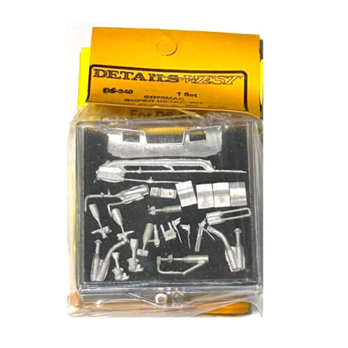 Details West DS-340 HO Scale Super Detail Kit for SD70MAc Diesels -- p