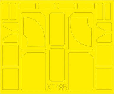 Eduard XT185 1/35 Mask M 1070 Truck Tractor for Hobby Boss