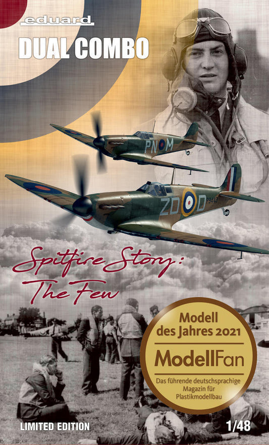 Eduard 11143 1/48 the Spitfire Story: WWII Spitfire Mk. I RAF Fighter