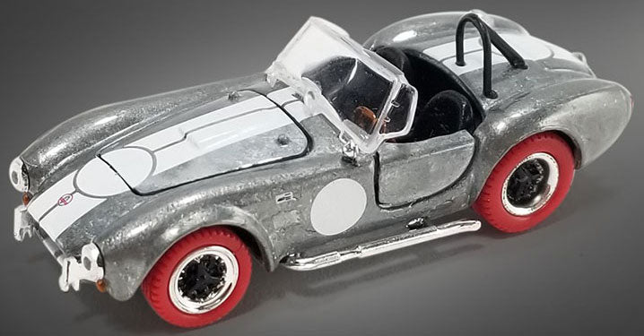 Acme SC-705-M 1/64 1965 Shelby Cobra 427 S/C – Metallic Blue Diecast