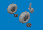 Eduard 672403 1/72 Mosquito Wheels Brassin for TAMIYA Kit