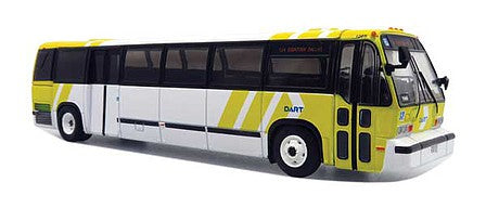 Iconic Replicas 870319 HO Scale 1987-1994 TMC RTS Transit Bus Dallas DART