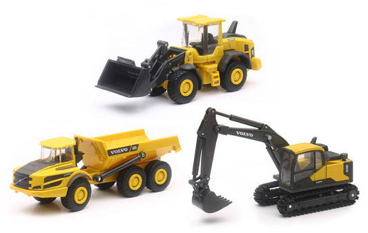 New Ray 32095 Volvo Construction Playset
