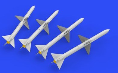 Eduard 632084 1/32 Aircraft- AIM7E Sparrow (Photo-Etch & Resin)
