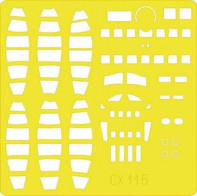 Eduard CX115 1/72 Mask PBY-5 Catalina for Academy Canopy Mask Set