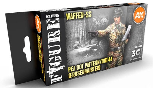 AK Interactive 11623 Figures Series: Waffen SS PEA DOT Pattern/DOT 44 Uniforms 3