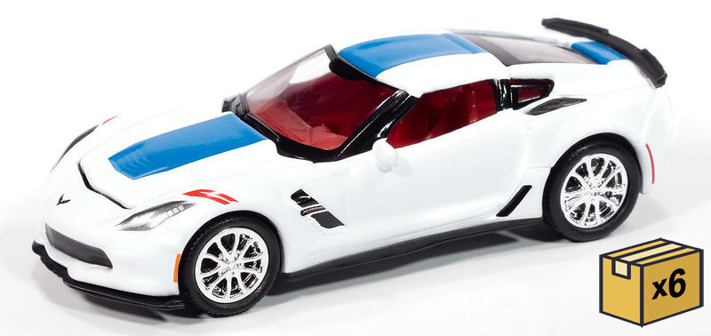 Auto World AWSP176-A-CASE 1/64 Corvette Grand Sport 2018 | Case Pack