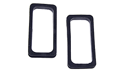 Walthers Cornerstone 933-977 HO Diaphragms - Black Rubber Pair