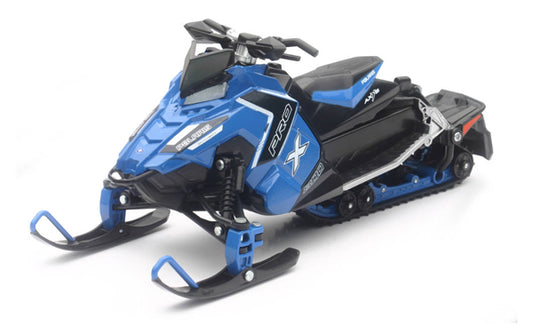 New Ray 57783B 1/16 Polaris Switchback Pro-X 800 Snowmobile, Blue