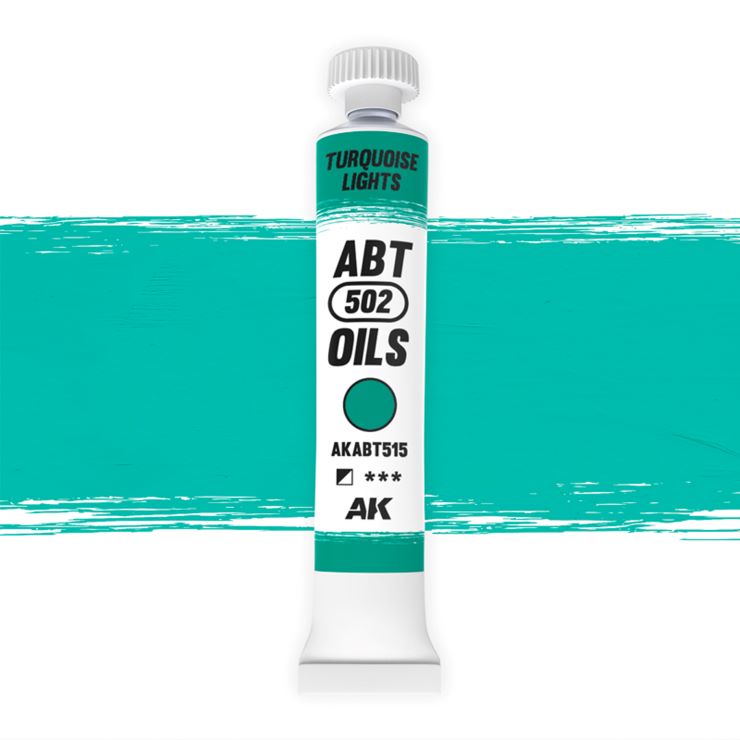 Abteilung 502 515 Turquoise Lights Oil Paint 20ml Tube