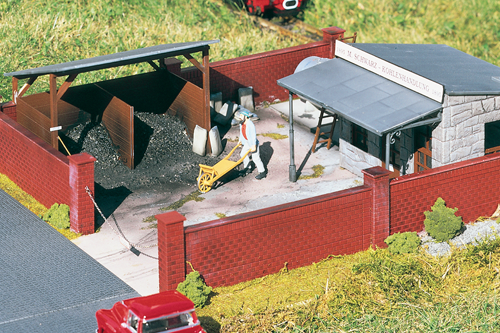 Piko 62056 G Scale Schwarz Coal Supply, Building Kit