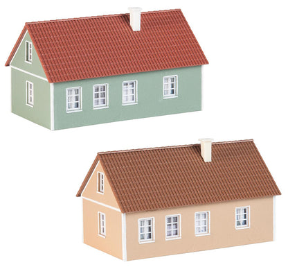 Faller 130607 HO Scale Village Houses 2-Pack Model Kit