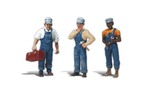 Woodland Scenics A2549 All Scale Three Train Mechanics - G scale