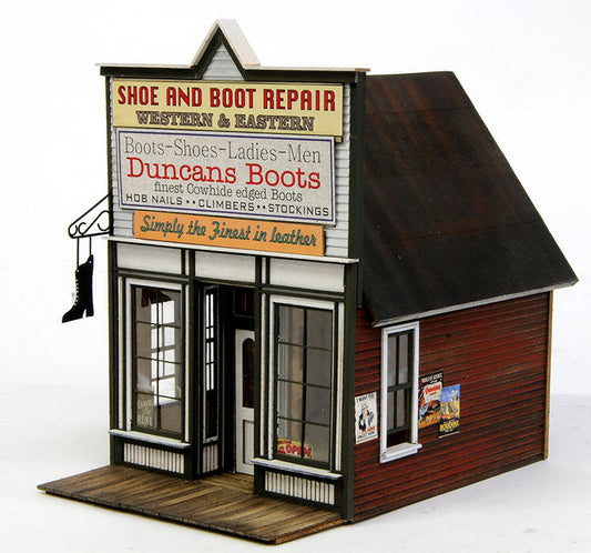 Banta Model Works 6120 O Scale Duncan's Boots Kit