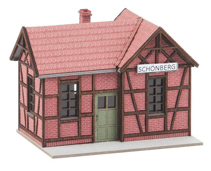 Faller 212150 N Scale Schonberg Wayside Station Laser-Cut Kit