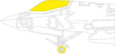 Eduard EX900 1/48 Mask F-35B for Italeri Canopy Mask Set