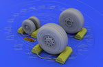 Eduard 632006 1/32 F-4J/S Wheels (Resin)