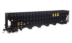 Walthers Mainline 910-56344 HO 73' Wood Chip Hopper - CSX #433450