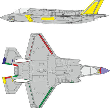 Eduard EX1013 1/48 Paint Mask for TAMIYA F-35B RAM Coating
