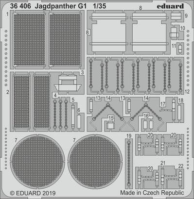 Eduard 36406 1/35 Armor- Jagdpanther G1 for MGK