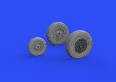 Eduard 672229 1/72 Buccaneer S 2C Wheels for AIR (Mask & Resin)