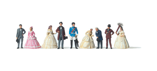 Preiser 79129 N Scale King Ludwig II of Bavaria & Party Set
