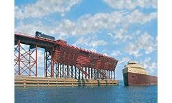 Walthers Cornerstone 933-3065 HO Ore Dock Structure Kit