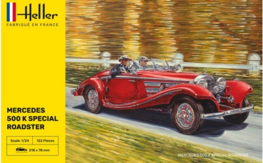 Heller 80710 1/24 Mercedes Benz 500K Special Roadster