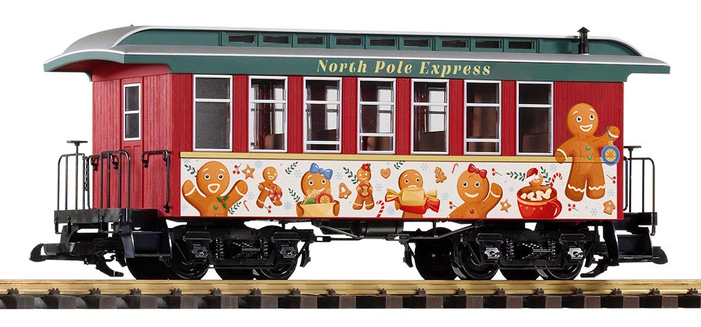 Piko 38670 G Scale North Pole Express Coach Car 2