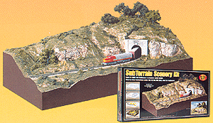 Woodland Scenics 929 N Scale Subterrain Scenery Kit -- 12 x 24"