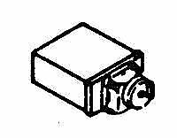 Details West FF-149 HO Scale Fuel Fillers -- GE Hood Units pkg(4)