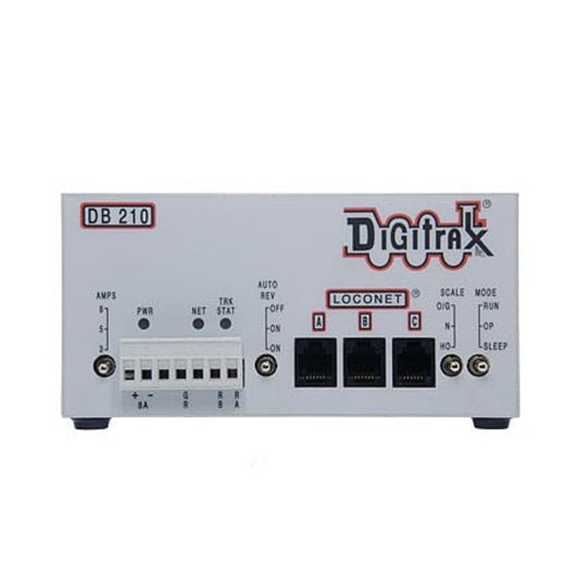 Digitrax DB210 All Scale DB210 Single Auto-Reversing DCC Booster -- 3-, 5- & 8-Amp