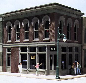 Design Preservation Models 11500 HO Scale The Other Corner Cafe Kit