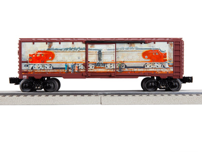 Lionel 6-2128300 O Gauge Angela Trotta Thomas Santa Fe Boxcar