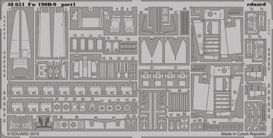 Eduard 48651 1/48 for EDU Photo Etch Detail Set