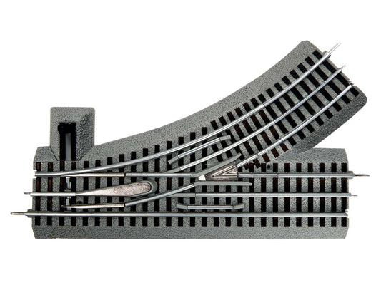 Lionel 6-81254 O Gauge FasTrack O31 Remote/Command Switch - Left Hand