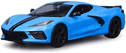 Maisto 31527BL 1/24 2020 Chevrolet Corvette Stingray Coupe, Blue
