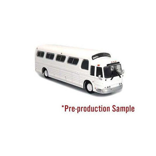 Iconic Replicas 870288 HO Scale 1966 GM 4107 Motorcoach Bus Painted