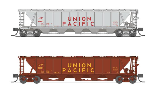 Broadway Limited 7263 N H32 Cvd Hopper Up 2Pk