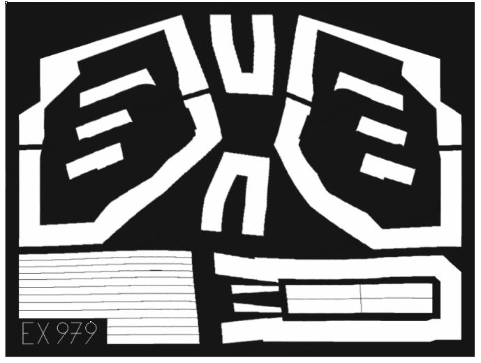 Eduard EX979 1/48 Mask Aircraft- F4G Wheel Bays for MGK