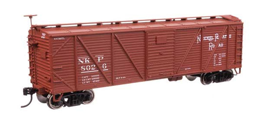 Walthers Mainline 910-40722 HO Scale 40' ARA Boxcar RTR NKP #8026