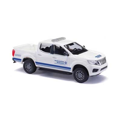 Busch 53723 HO Scale 2015 Nissan Navara/Frontier Crew-Cab Pickup Truck - Assembl