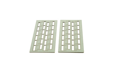 Noch 14208 HO Scale Simple Railings Laser-Cut Kit, 1.92 m