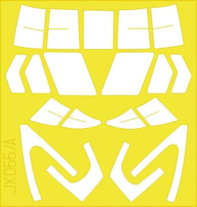 Eduard JX055 1/35 Mask CH-47A/D Chinook for Trumpeter Canopy Mask Set