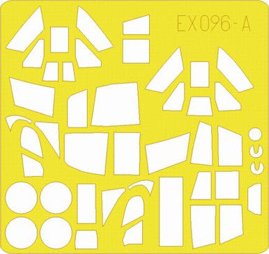 Eduard EX096 1/48 Mask Me 410 for Revell/Monogram Canopy Mask Set