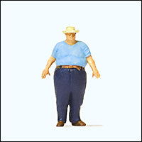 Preiser 28128 HO Scale Pedestrian XXL Man