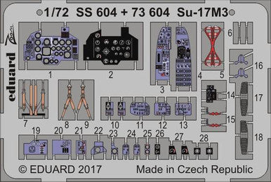 Eduard 73604 1/72 for MOV (Pre-Painted) Photo Etch Detail Set