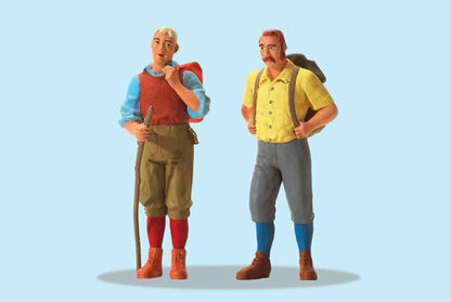 Preiser 44903 G Scale Pedestrians 1/22.5 Scale Wanderers Standing